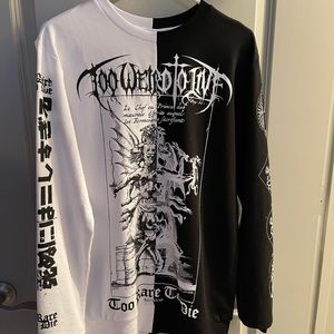 Killstar half n half shirt